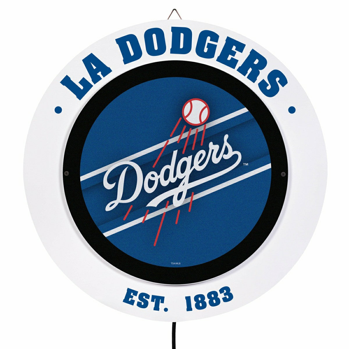 Los Angeles Dodgers, Metal Lite, Round