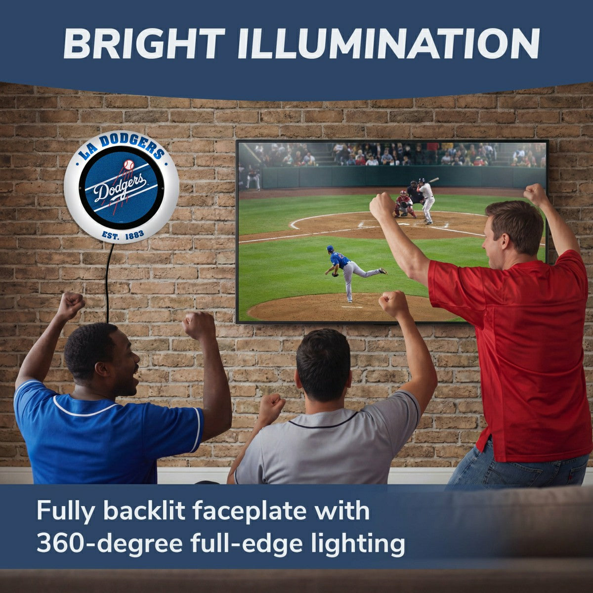 Los Angeles Dodgers, Metal Lite, Round
