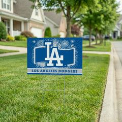 Los Angeles Dodgers Yard Sign, Patriotic