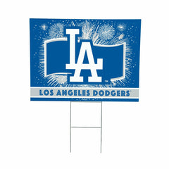 Los Angeles Dodgers Yard Sign, Patriotic