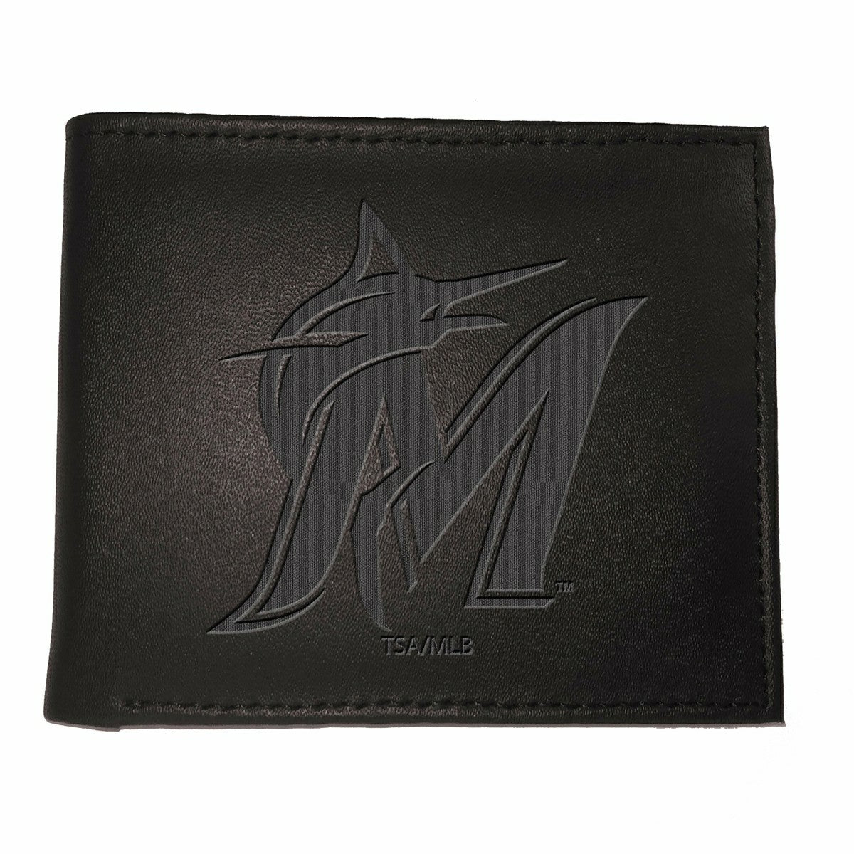 Miami Marlins Bi-Fold Wallet Black
