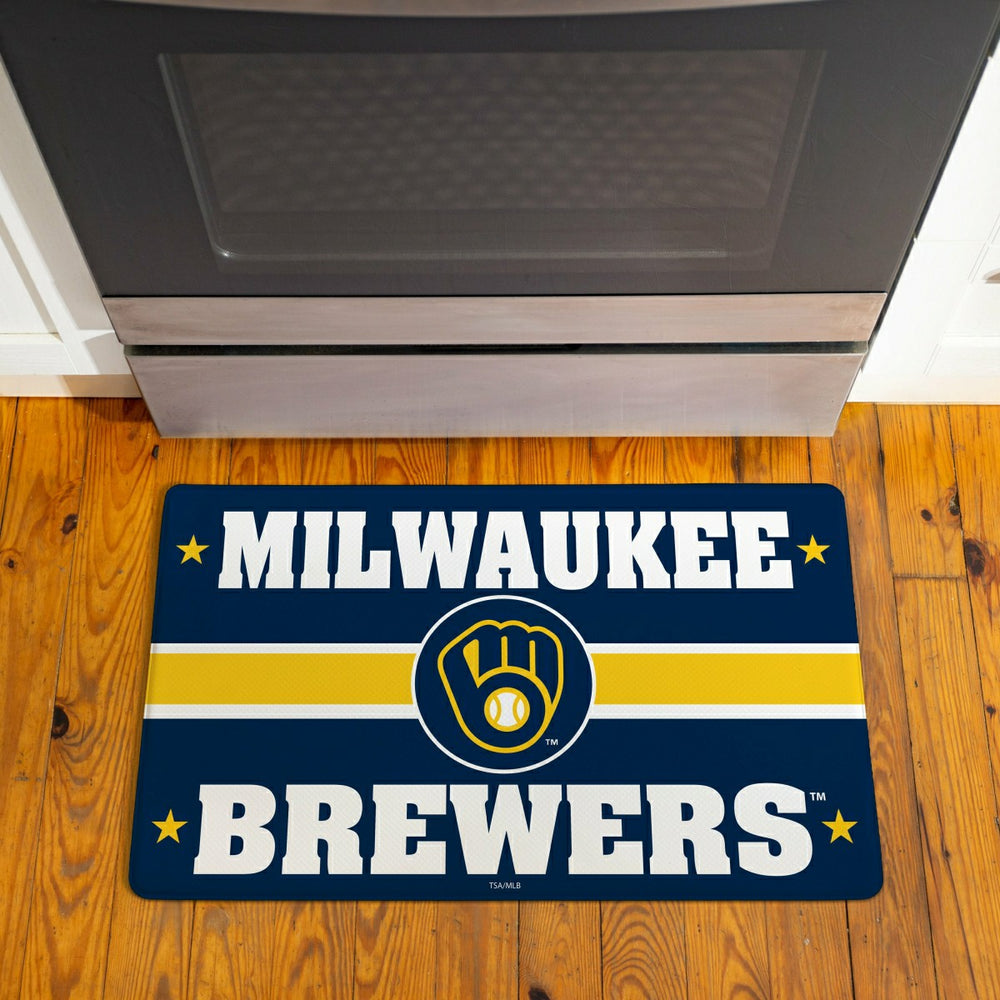 Milwaukee Brewers Anti-Fatigue Mat, 18"x30"