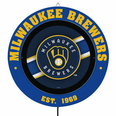 Milwaukee Brewers, Metal Lite, Round