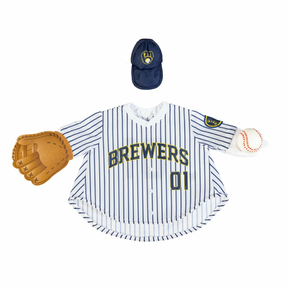 Milwaukee Brewers Sports Porch Goose Uniform