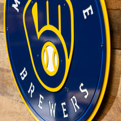 Milwaukee Brewers Premier Metal Wall Art