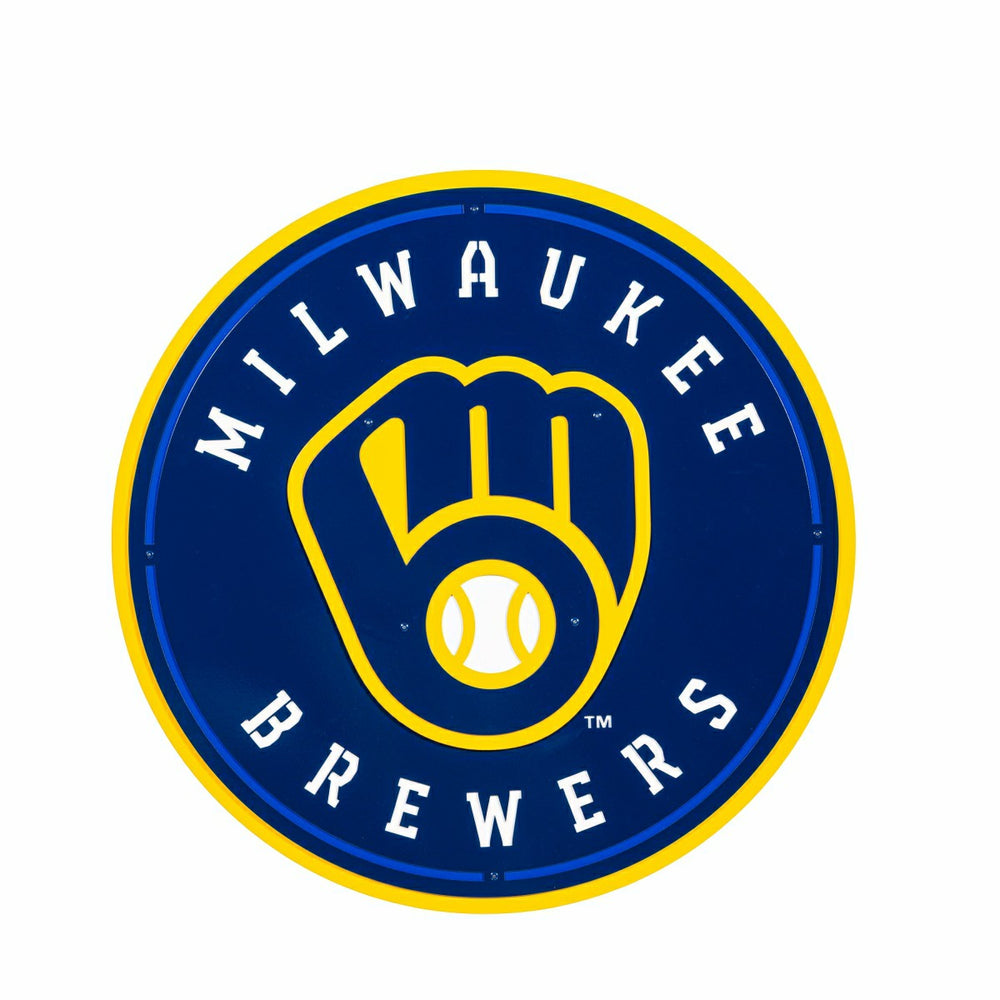 Milwaukee Brewers Premier Metal Wall Art
