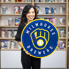 Milwaukee Brewers Premier Metal Wall Art