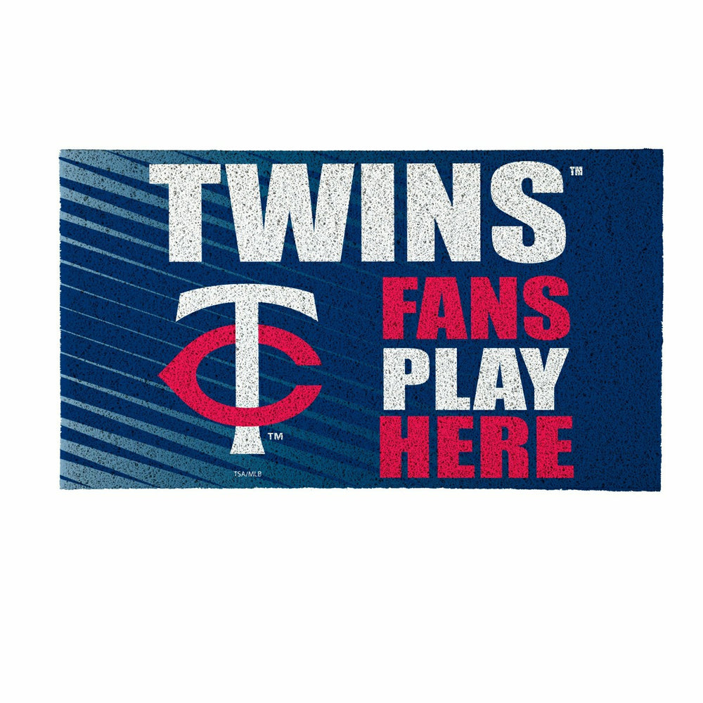 Minnesota Twins Fan Mat, 28"x16"