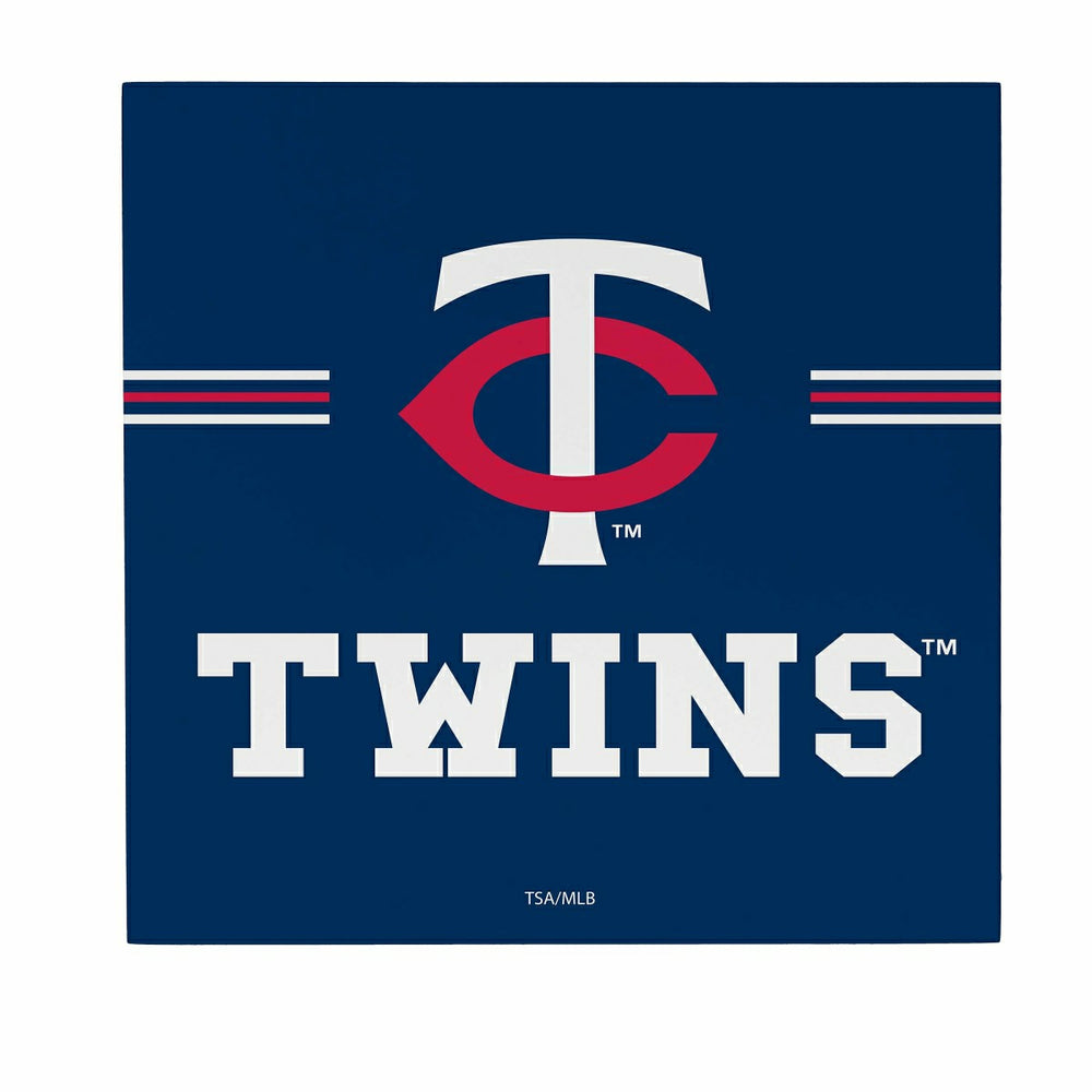 Minnesota Twins Wood Wall Sign, 12x12