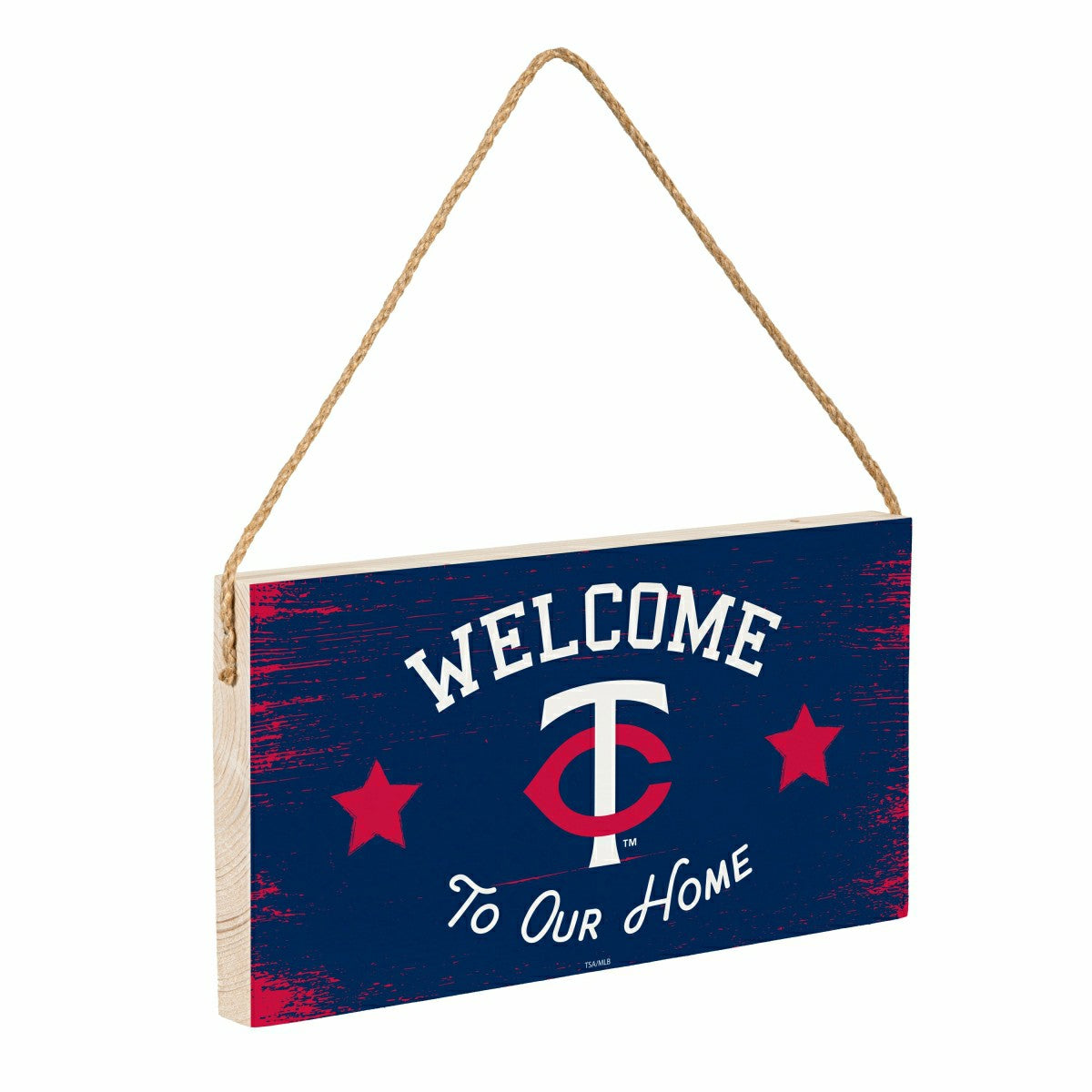 Minnesota Twins Wood Wall Sign, 6x11