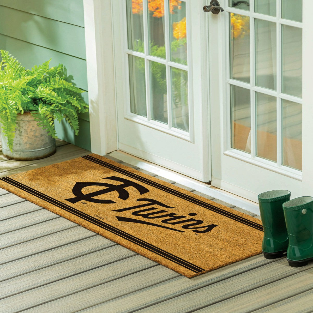 Minnesota Twins Extra Large One Color Coir Mat, 60"x24"