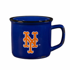 New York Mets Ceramic Camp Cup with Enamel Finish, 14oz