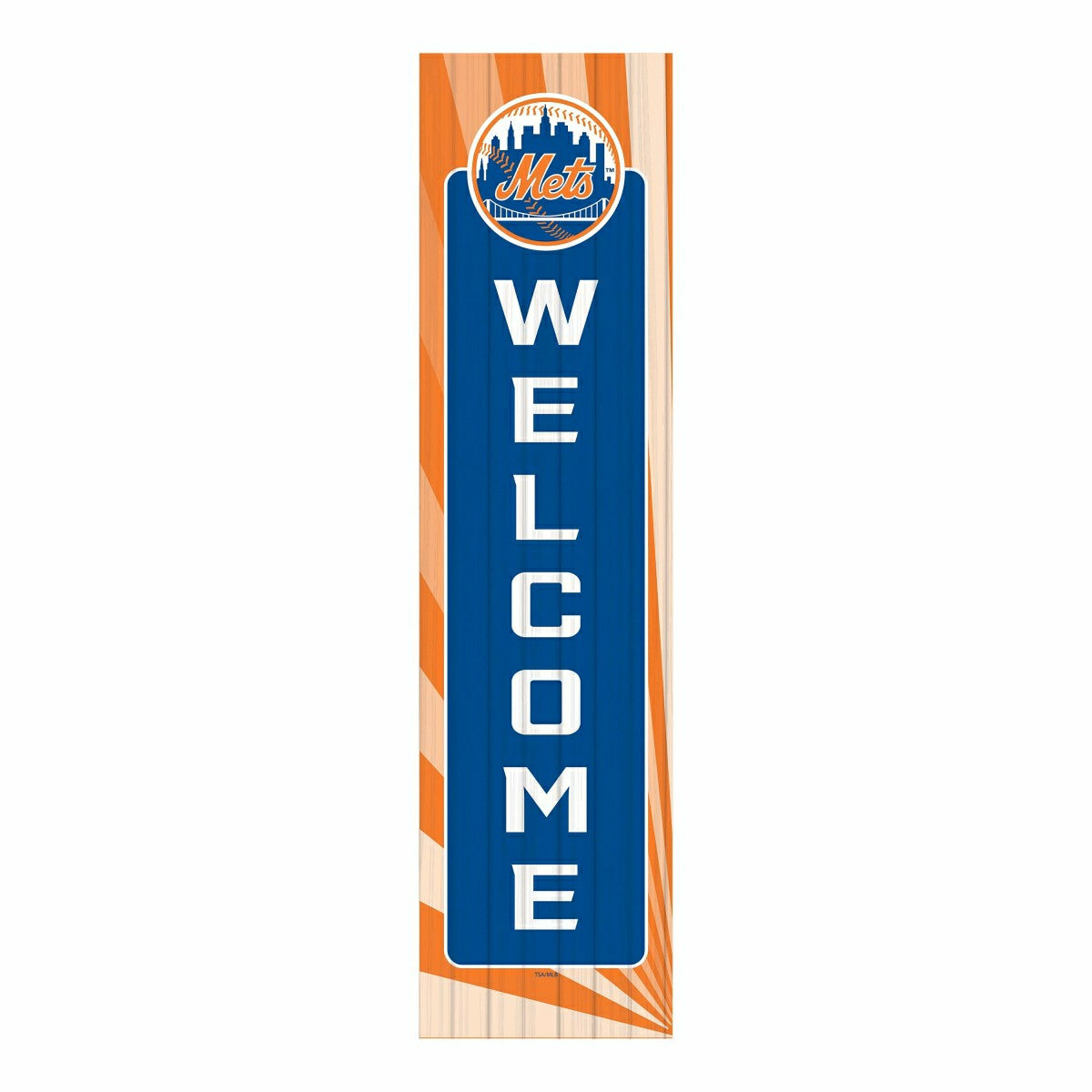 New York Mets, Summer Seasonal Leaner, 46" Single Sided