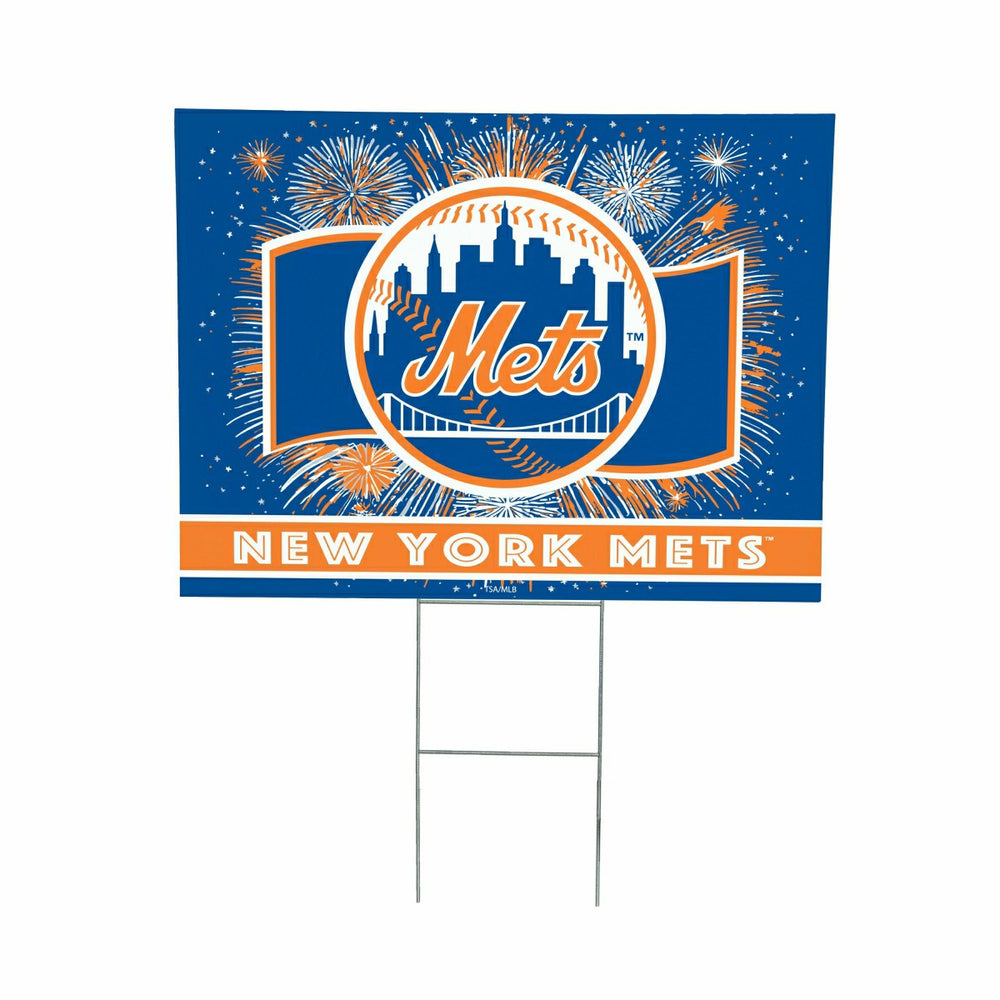New York Mets Yard Sign, Patriotic