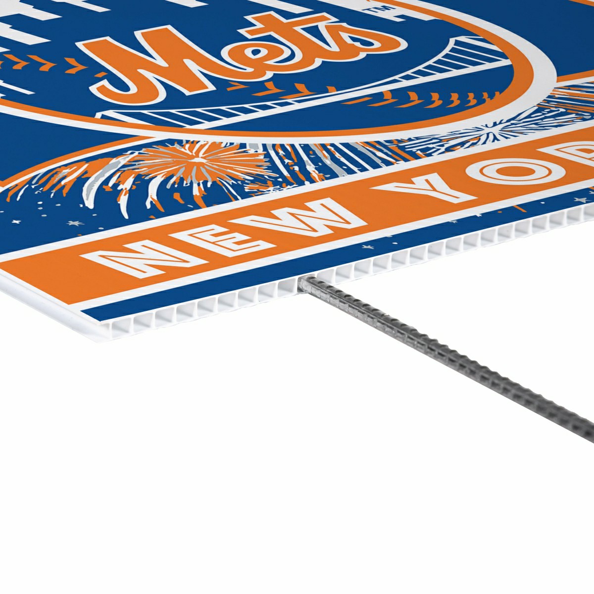 New York Mets Yard Sign, Patriotic