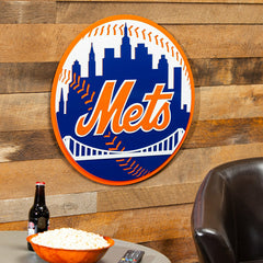 New York Mets Premier Metal Wall Art