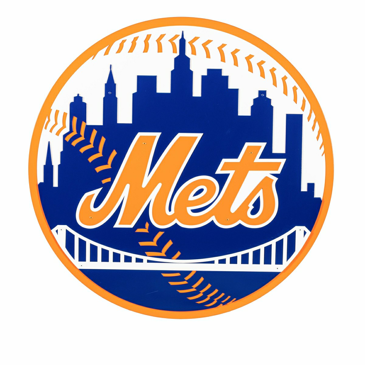 New York Mets Premier Metal Wall Art