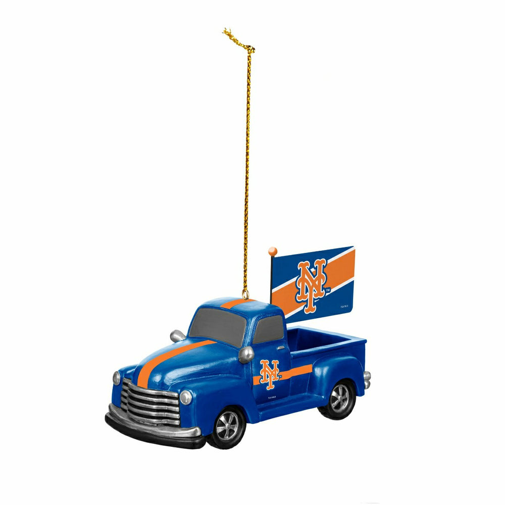 New York Mets Rally Truck Ornament, Set of 2