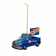 New York Mets Rally Truck Ornament, Set of 2