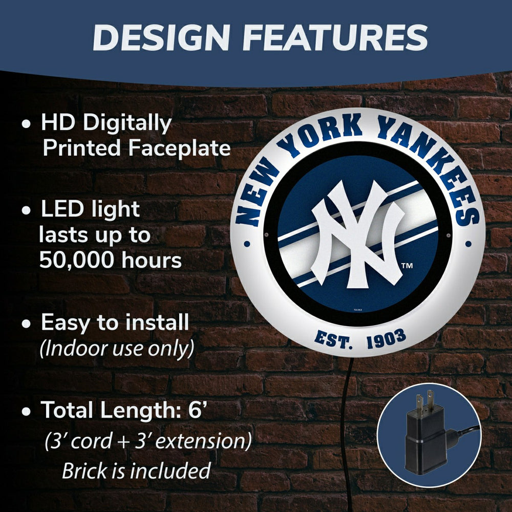 New York Yankees, Metal Lite, Round