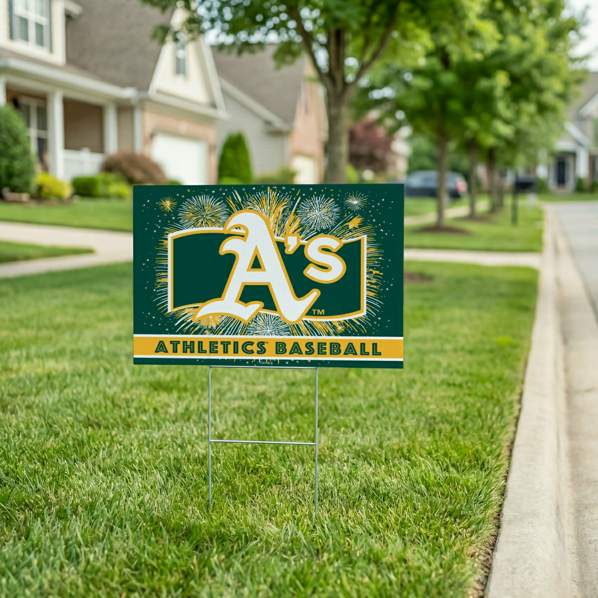 Athletics Yard Sign, Patriotic