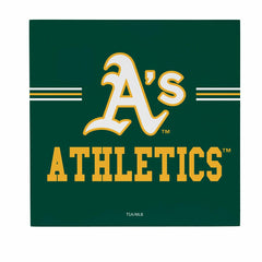 Athletics Wood Wall Sign, 12x12