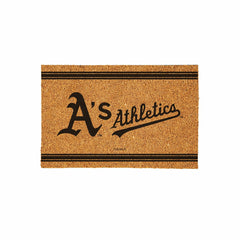 Oakland A's Large One Color Coir Mat, 36"x24"