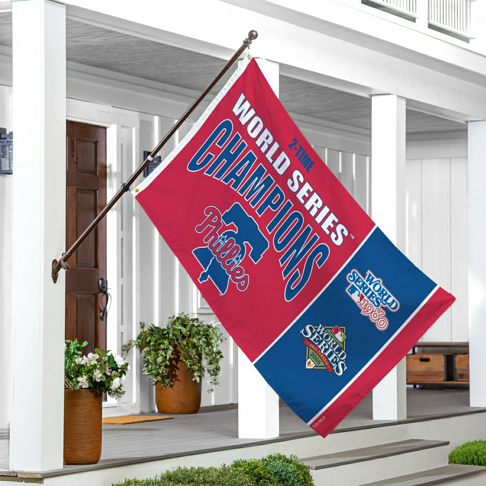 Philadelphia Phillies Single Sided Flag w/ 2 Grommets, 3'x5' Multi Win