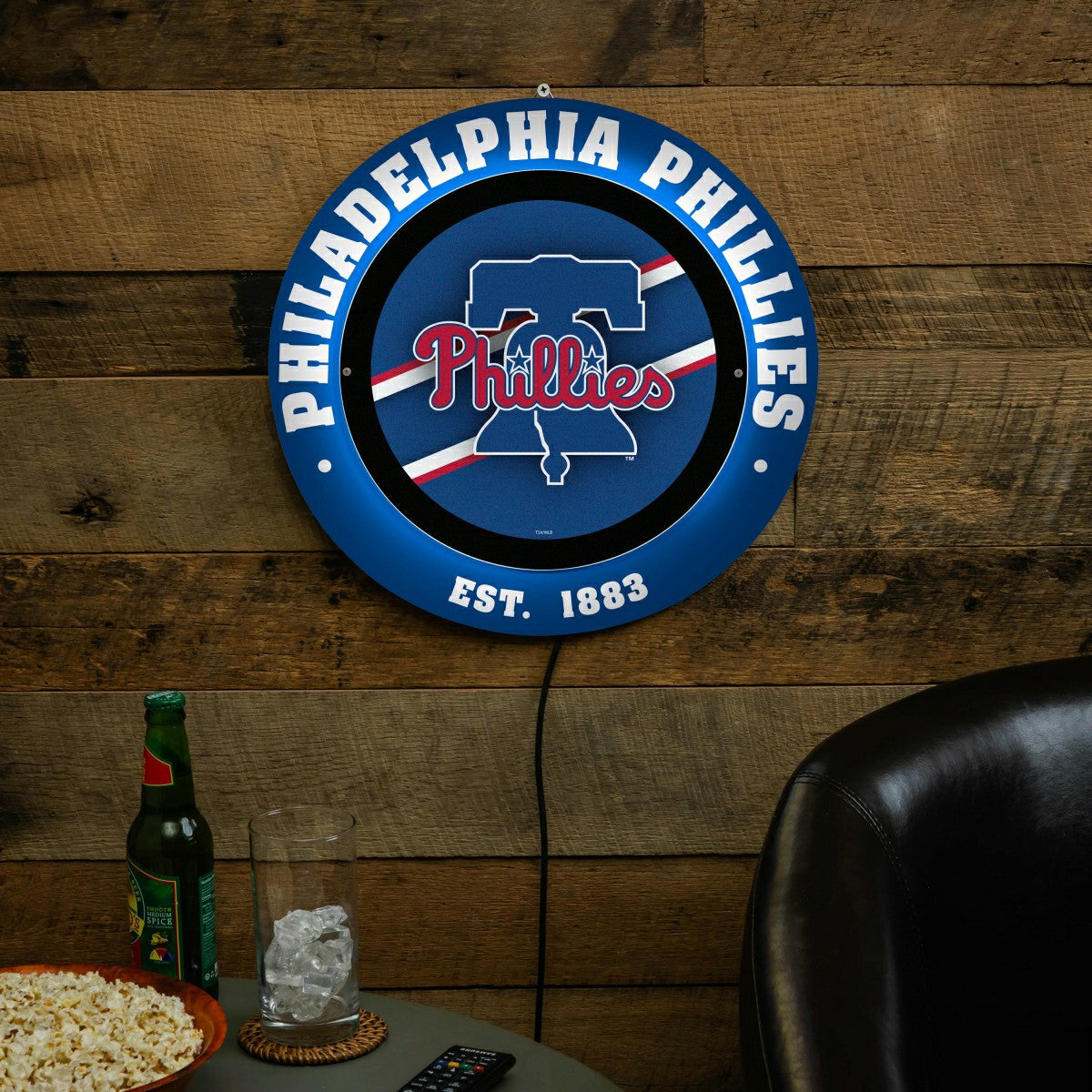 Philadelphia Phillies, Metal Lite, Round