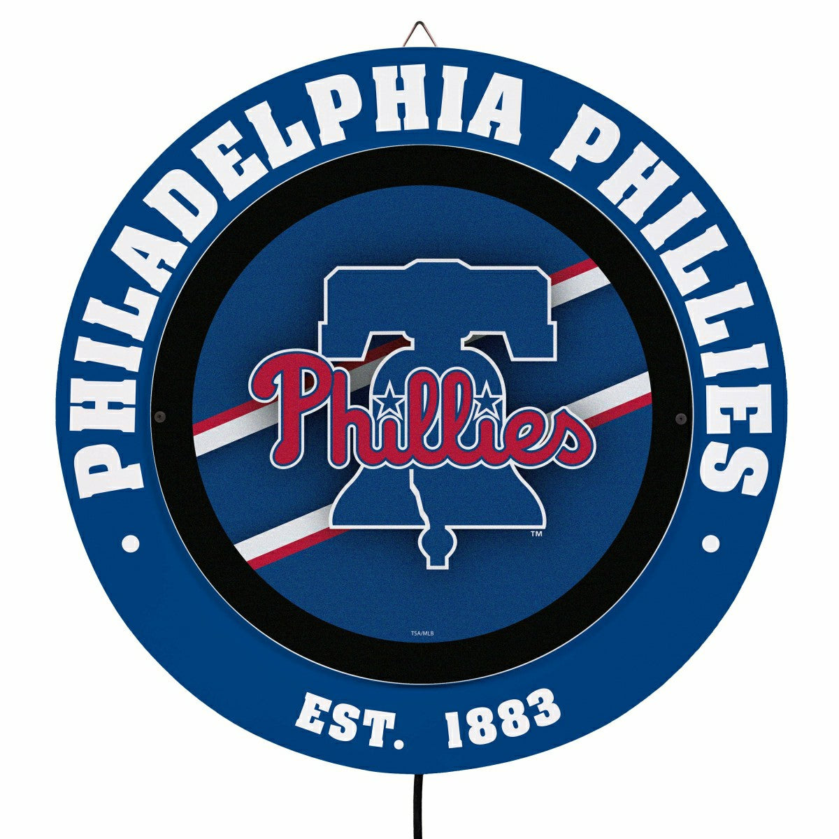 Philadelphia Phillies, Metal Lite, Round