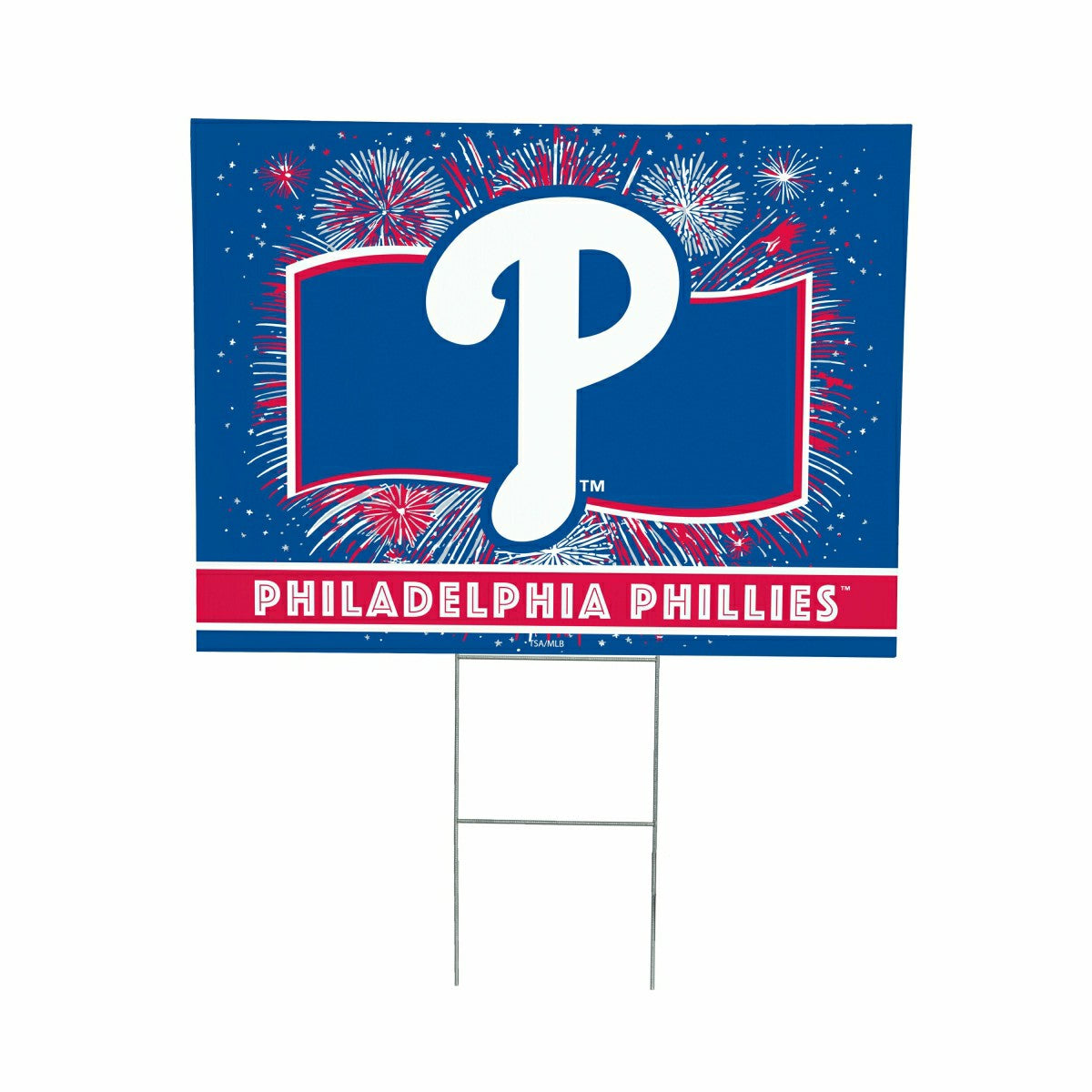 Philadelphia Phillies Yard Sign, Patriotic