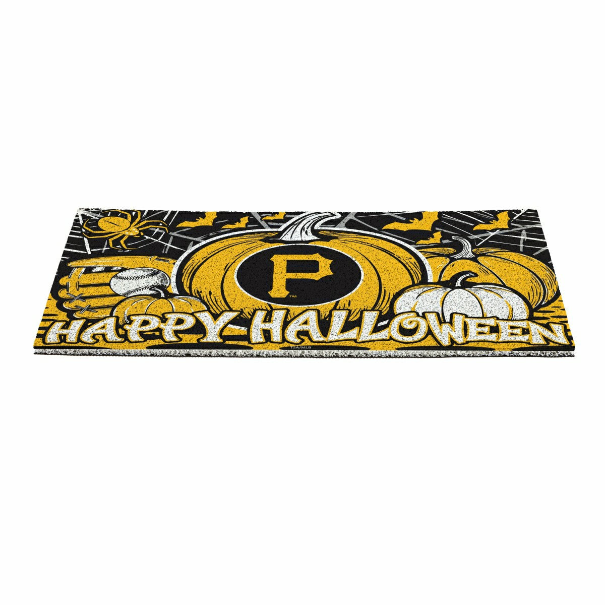 Pittsburgh Pirates Halloween PVC Mat, 28"x16"