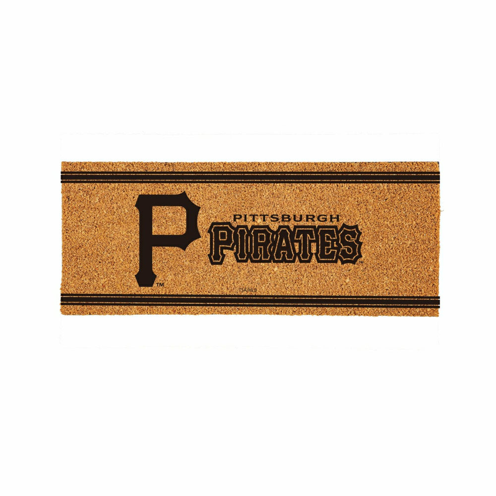 Pittsburgh Pirates Extra Large One Color Coir Mat, 60"x24"