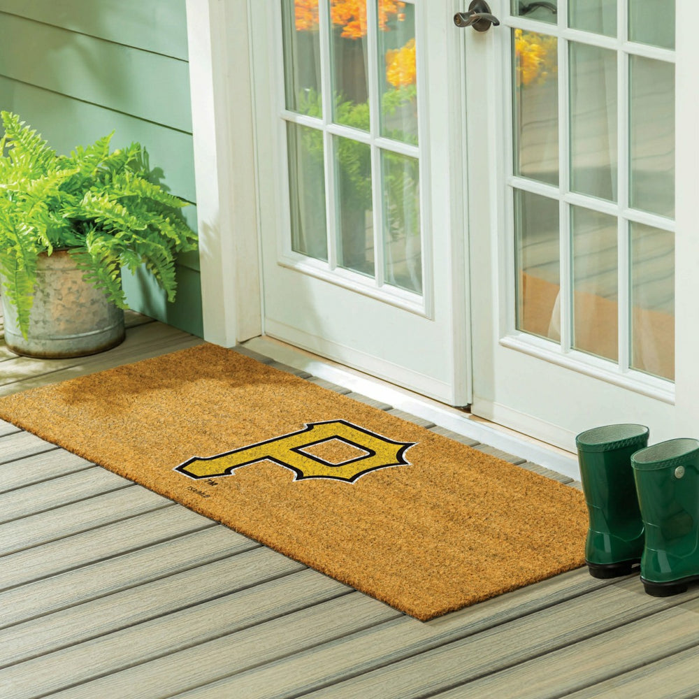 Pittsburgh Pirates Extra Large Full Color Coir Mat, 60"x24"