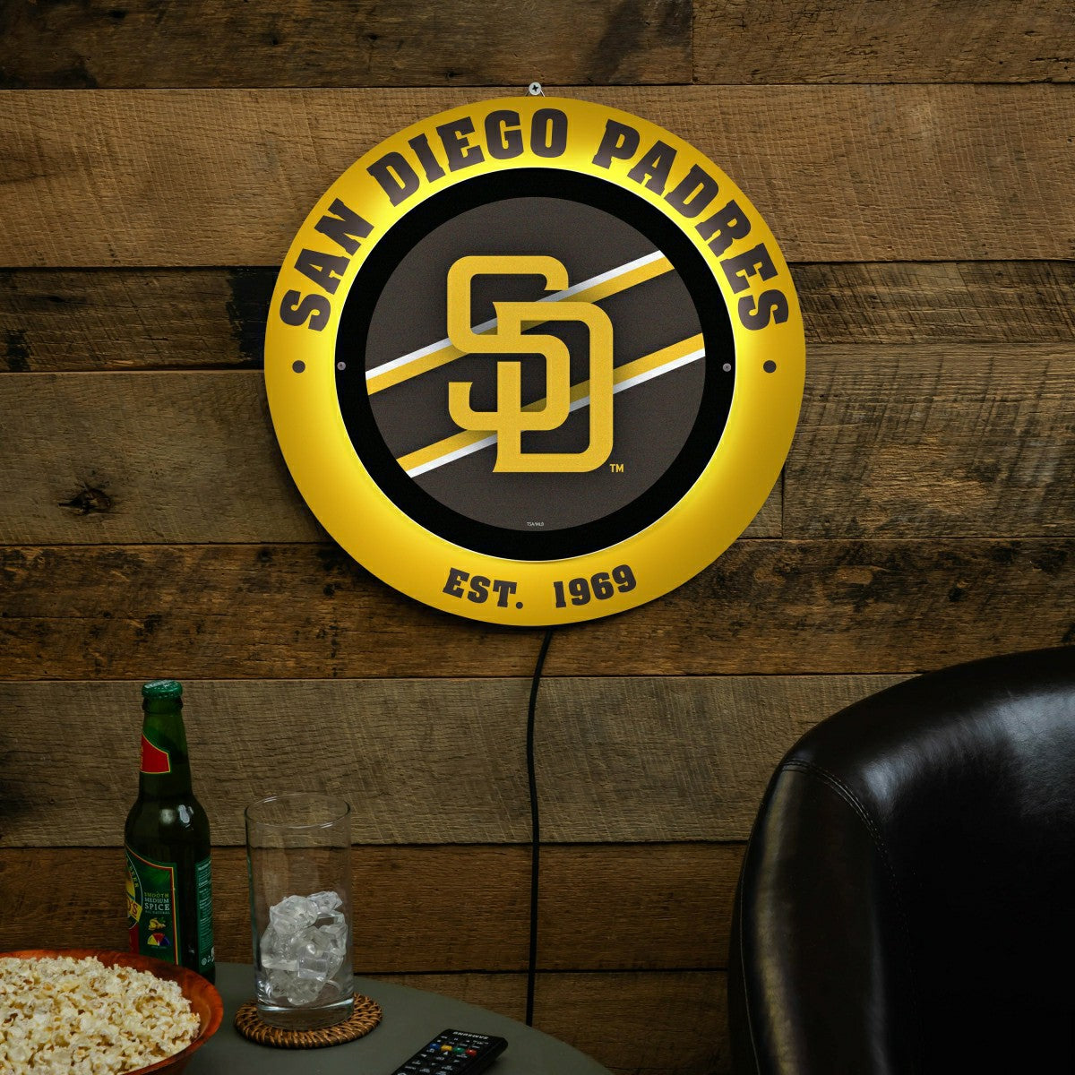 San Diego Padres, Metal Lite, Round