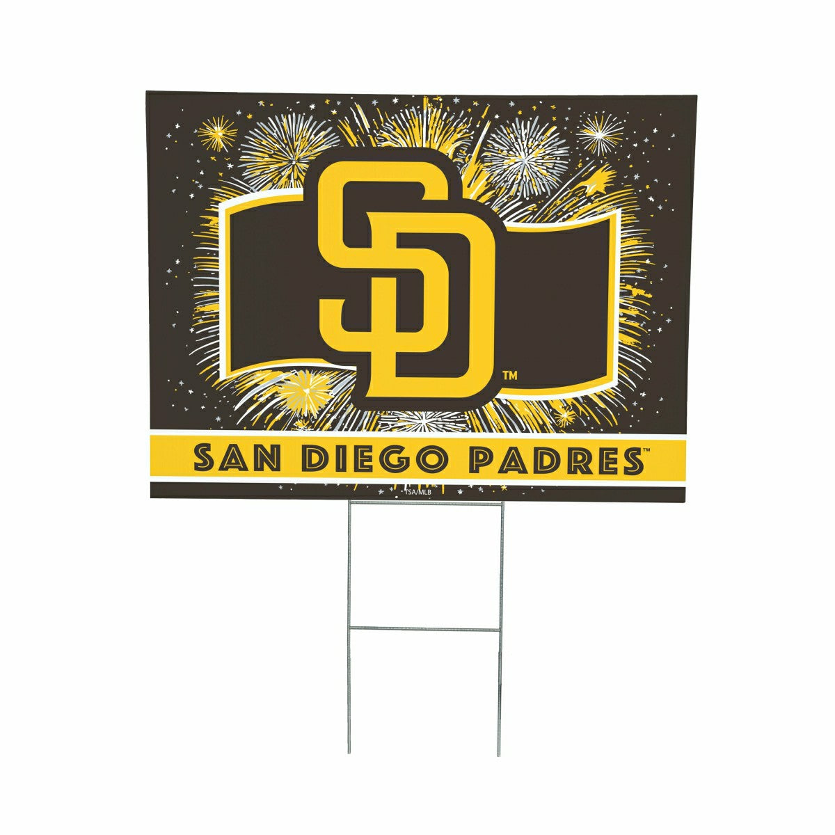 San Diego Padres Yard Sign, Patriotic