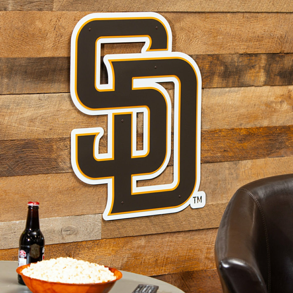 San Diego Padres Premier Metal Wall Art