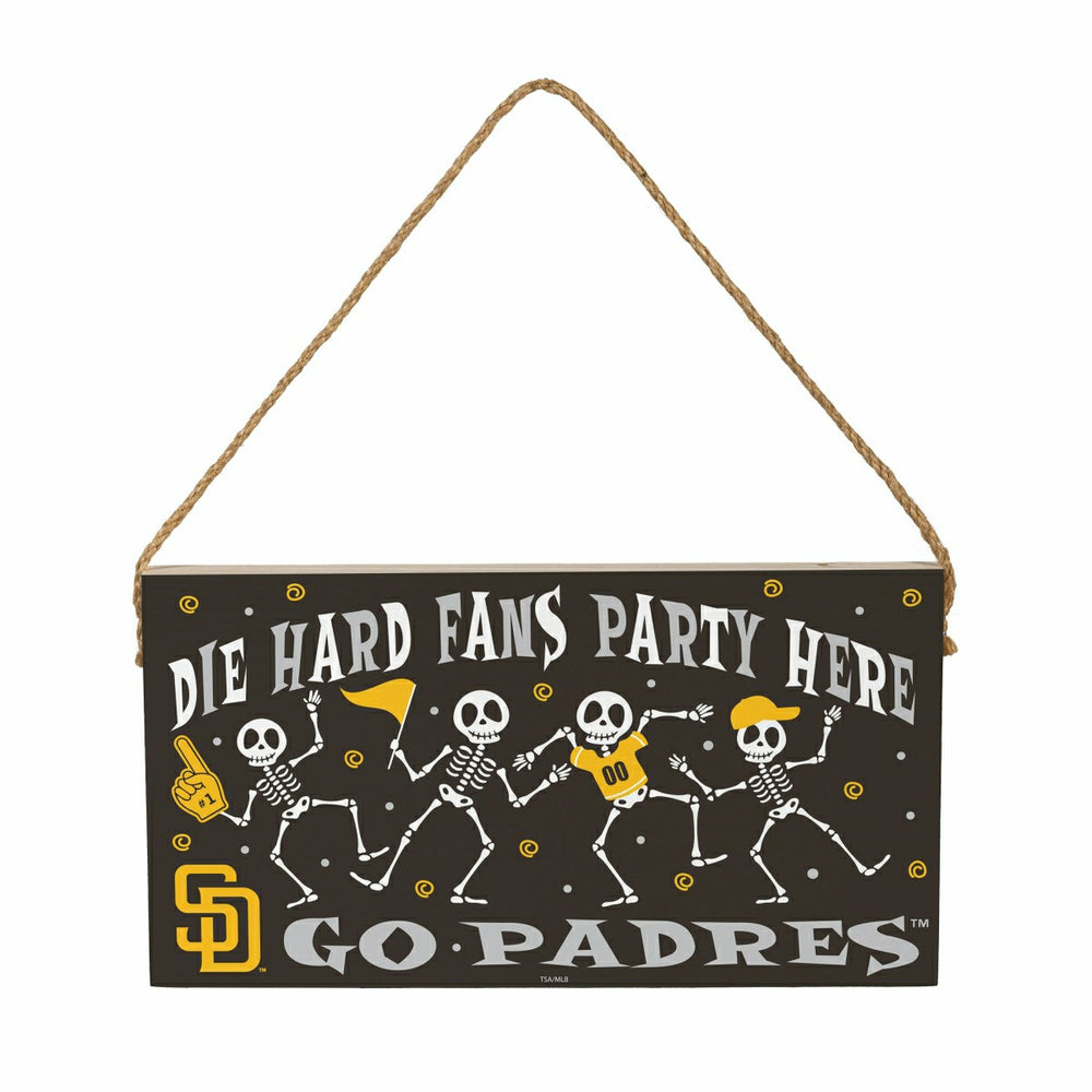 San Diego Padres Halloween Wood Wall Sign, 6x11