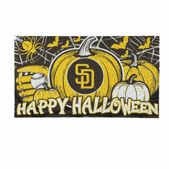 San Diego Padres Halloween PVC Mat, 28"x16"