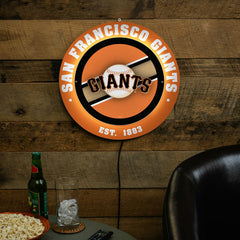 San Francisco Giants, Metal Lite, Round
