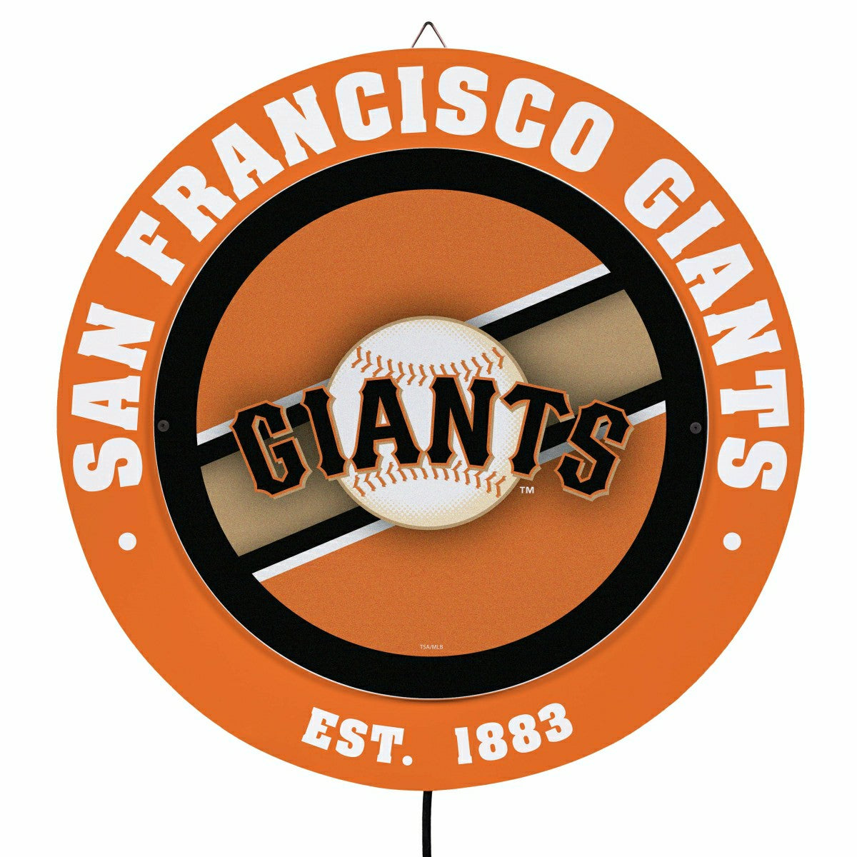 San Francisco Giants, Metal Lite, Round