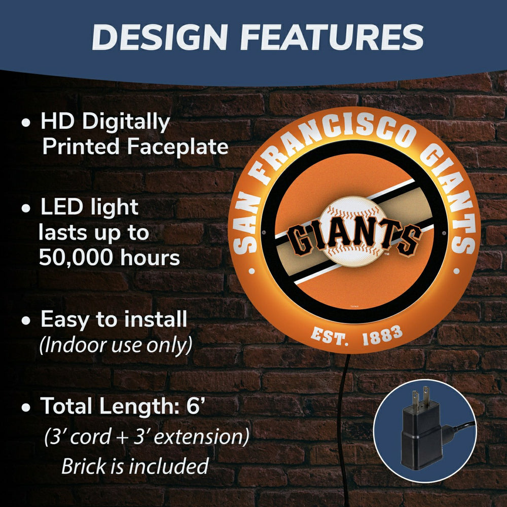 San Francisco Giants, Metal Lite, Round