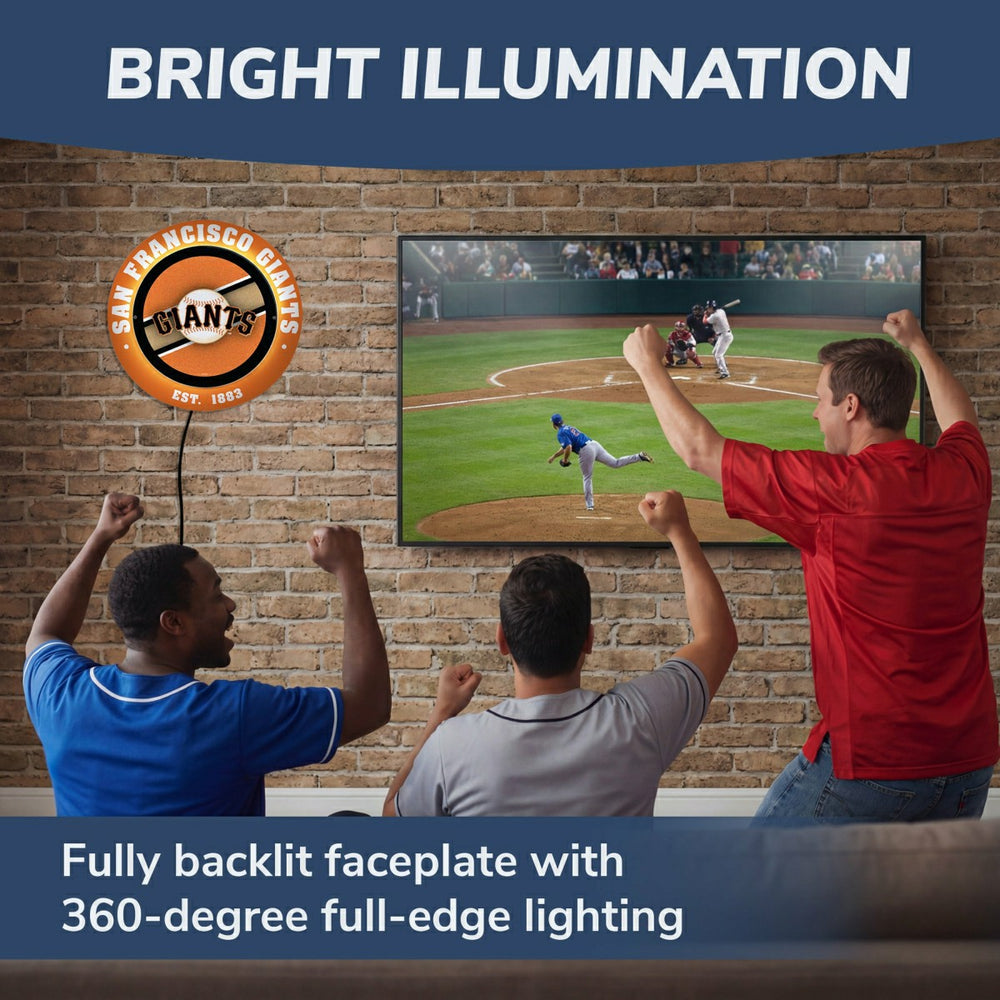 San Francisco Giants, Metal Lite, Round