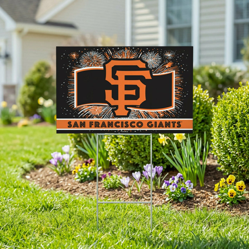 San Francisco Giants Yard Sign, Patriotic