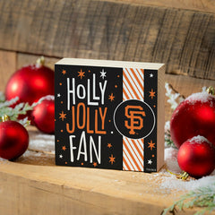 San Francisco Giants Block, Holiday, 6x6