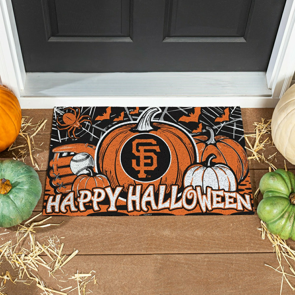 San Francisco Giants Halloween PVC Mat, 28"x16"