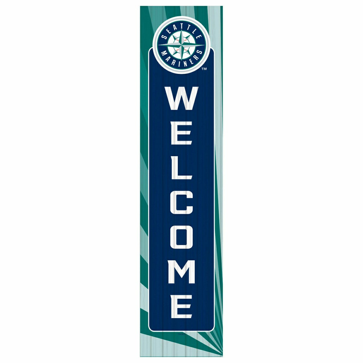 Seattle Mariners, Summer Seasonal Leaner, 46" Single Sided
