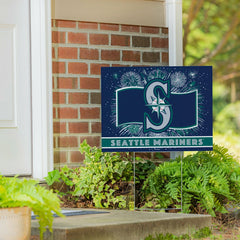 Seattle Mariners Yard Sign, Patriotic