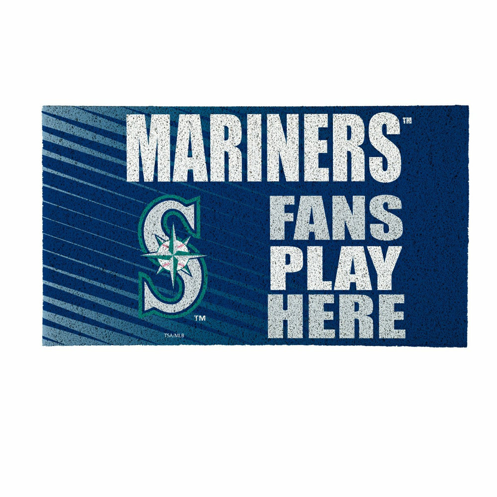 Seattle Mariners Fan Mat, 28"x16"