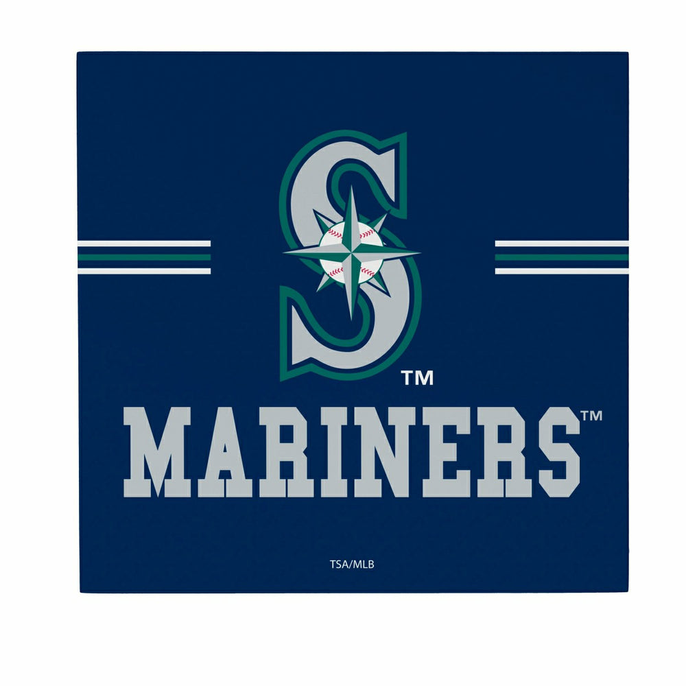 Seattle Mariners Wood Wall Sign, 12x12